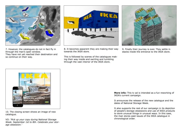 IKEA 2016 catalogue brief, TV(2)