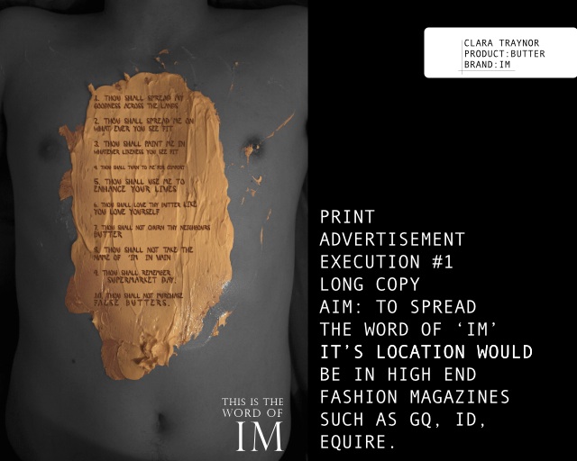 Butter Campaign page1