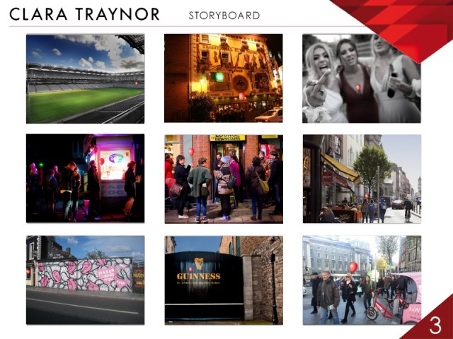 98FM Video concept storyboard